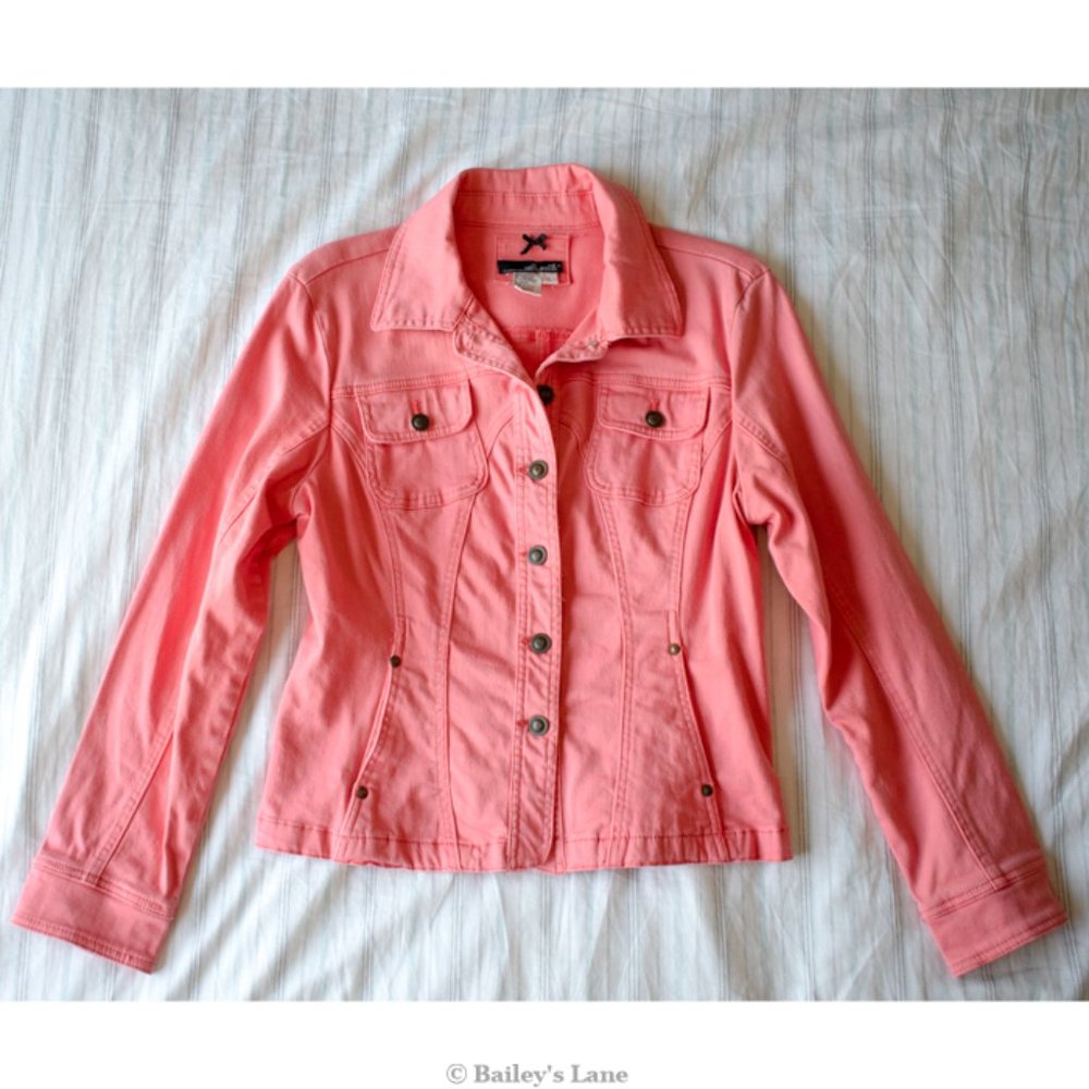 Pink Denim Jacket by Willi Smith